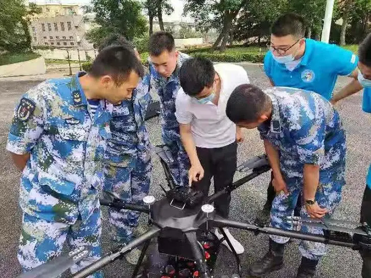 MYUAV Mtow 50 кг привязанный беспилотник, работающий на электростанции с привязкой 4