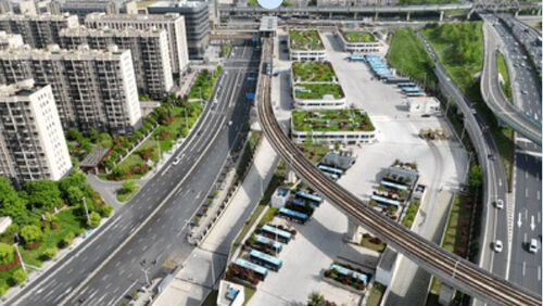 последние новости компании о Большая безопасность, высокий размер, многоэнергетическая эффективность! "Маленький голубой кит" БПЛА интеллектуальный круиз, Нанкинский общественный транспорт открыл новую практику "низкой высоты +" применение