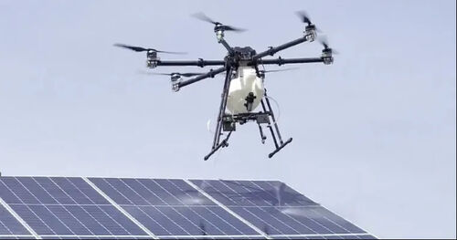 последние новости компании о Дрон для уборки MYUAV